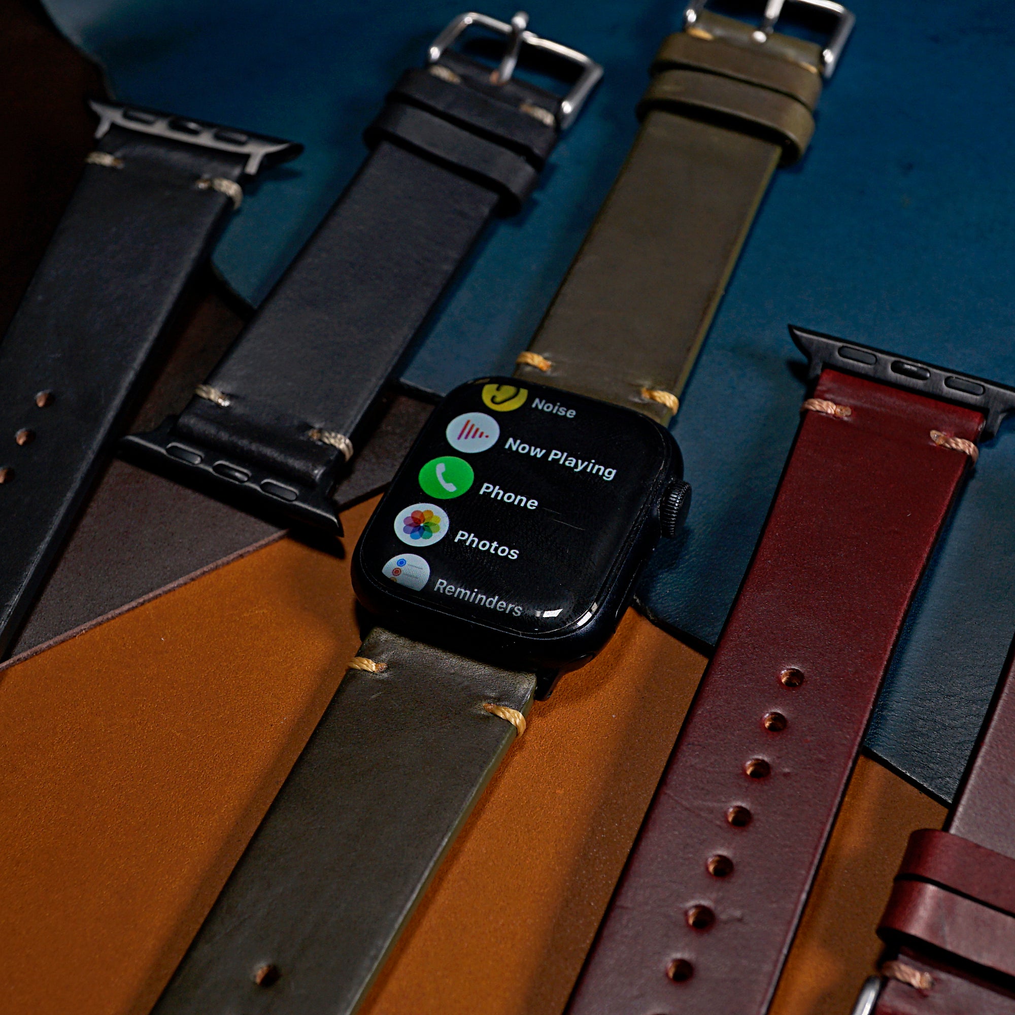 Nomad horween leather on sale strap for apple watch