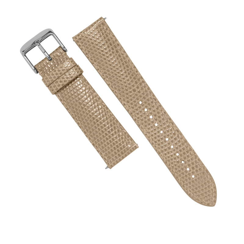 MTO Lizard Skin Strap in Biege