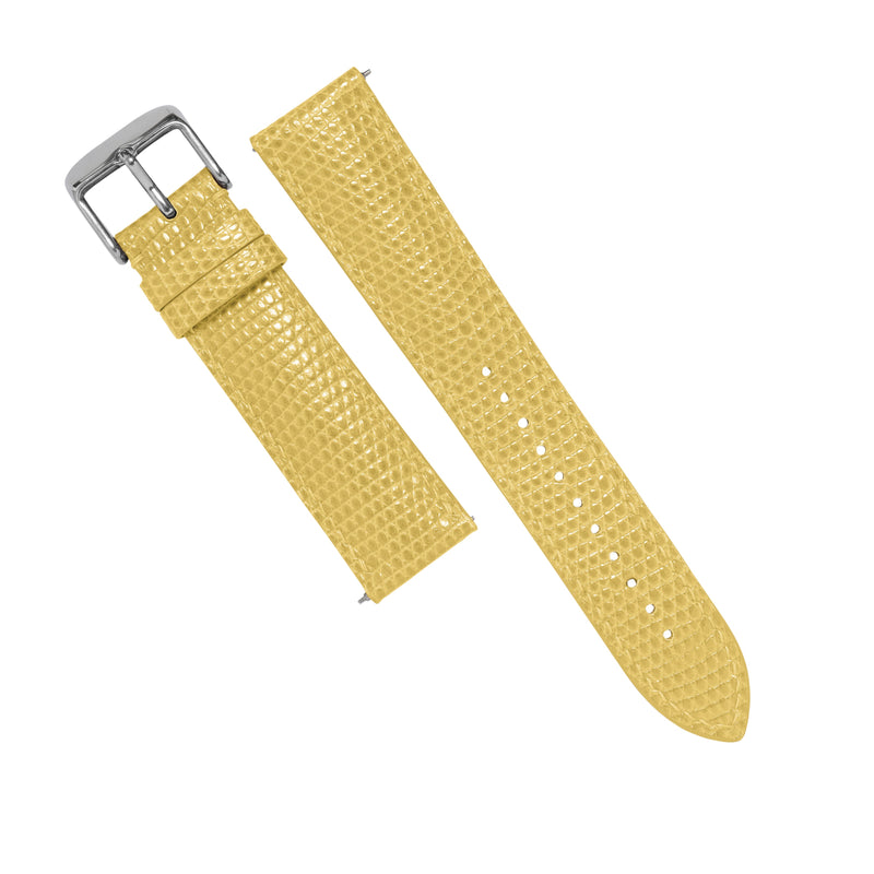 MTO Lizard Skin Strap in Yellow