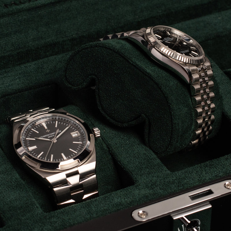 Monad Legacy Black Watch Box in Green (4 Slots)