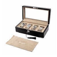 Monad Legacy Black Watch Box in Sand (4 Slots)