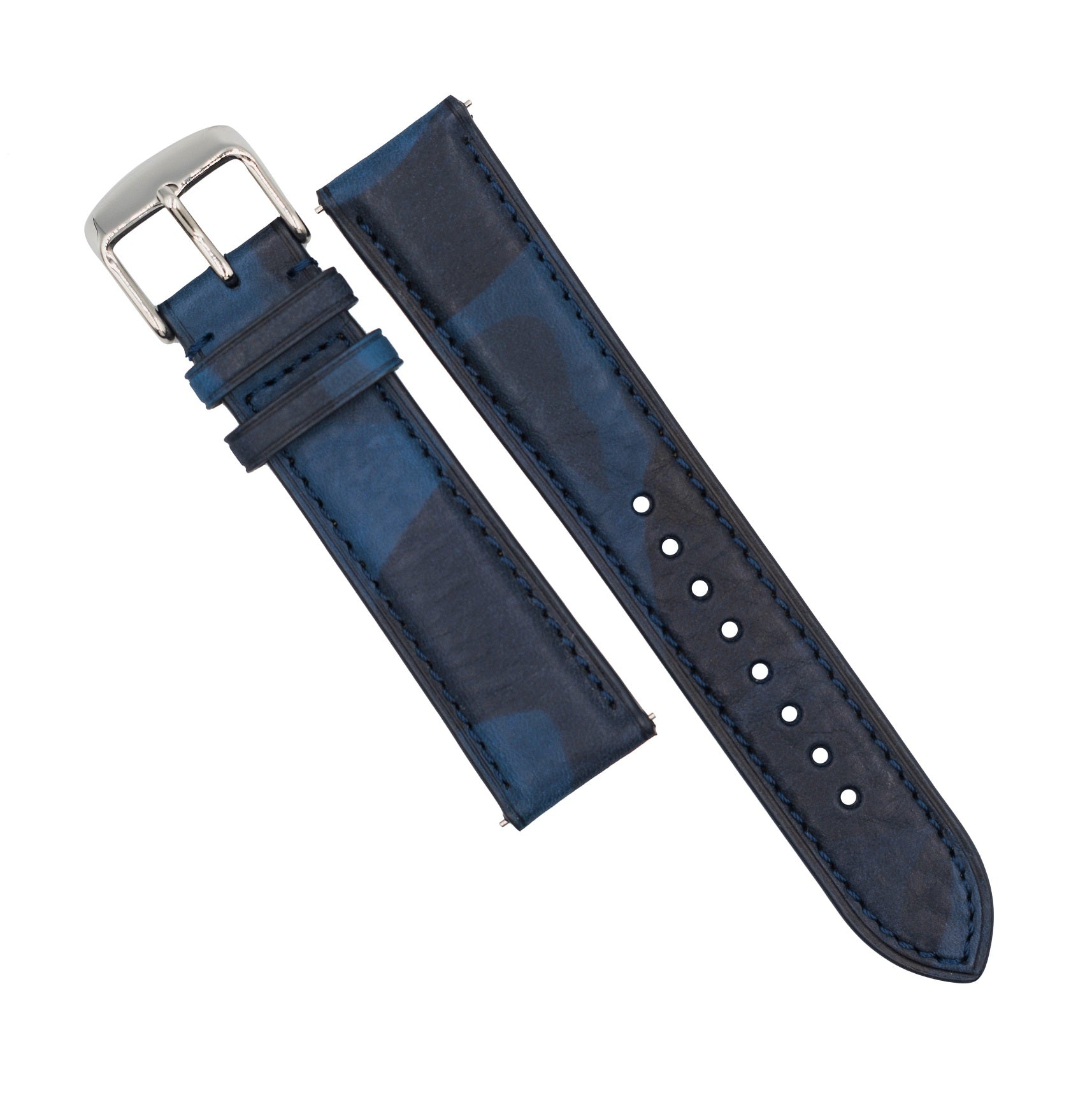 Navy Epsom 2024 custom watch strap 12mm-24mm