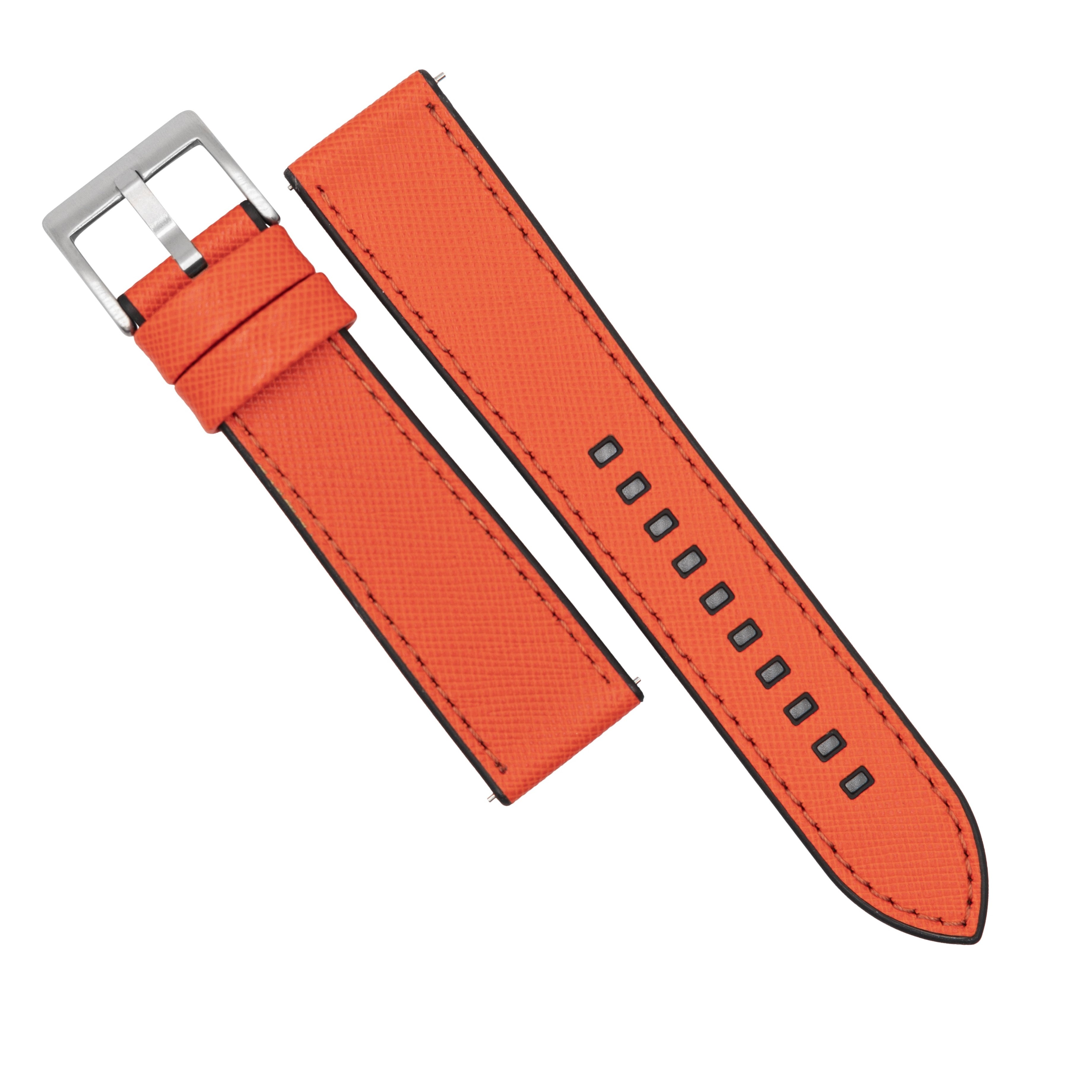 Hybrid top watch strap